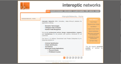 Desktop Screenshot of interoptic.co.za